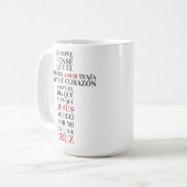 Amor verdadero koffiemok (Voorkant links)