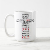 Amor verdadero koffiemok (Links)