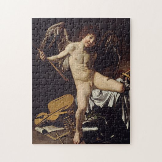 "Amor Vincit Omnia" door Caravaggio Legpuzzel (Verticaal)