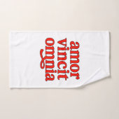 Amor vincit omnia handdoek (Handdoek)