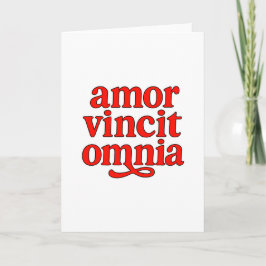 Amor vincit omnia kaart