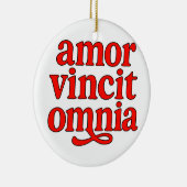 Amor vincit omnia keramisch ornament (Rechts)