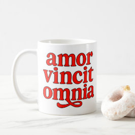 Amor vincit omnia koffiemok