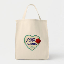 Amor Vincit Omnia Liefde Tote Bag