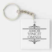 Amor Vincit Omnia - Liefde verovert alles Sleutelhanger (voorkant)