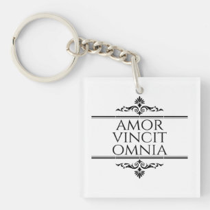 Amor Vincit Omnia - Liefde verovert alles Sleutelhanger