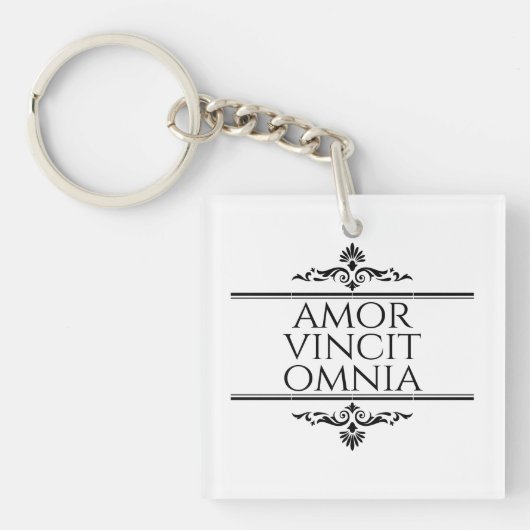 Amor Vincit Omnia - Liefde verovert alles Sleutelhanger (voorkant)
