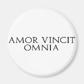 Amor Vincit Omnia Magnet (Voorkant)