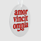 Amor vincit omnia ornament (voorkant)