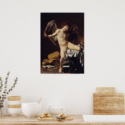 Amor Vincit Omnia Poster (Keuken)