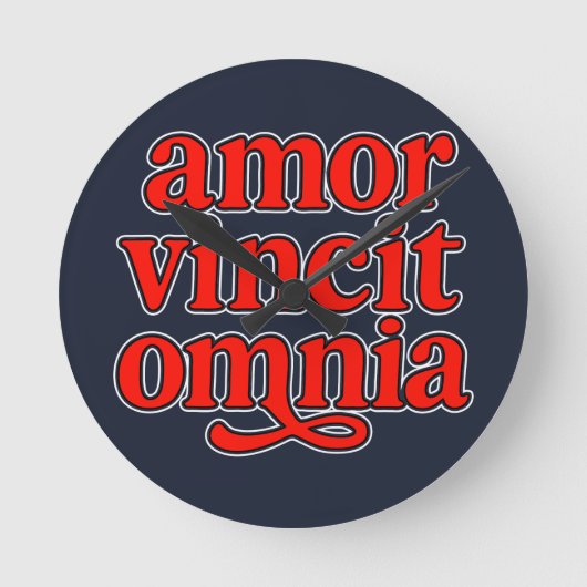 Amor vincit omnia ronde klok (Voorkant)