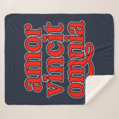 Amor vincit omnia sherpa deken (Voorkant (horizontaal))