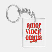 Amor vincit omnia sleutelhanger (Voorkant Links)