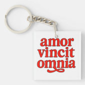 Amor vincit omnia sleutelhanger (Voorkant)