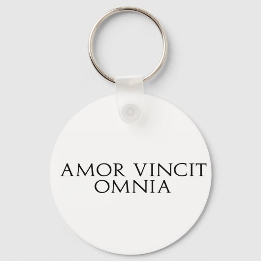 Amor Vincit Omnia Sleutelhanger (Voorkant)