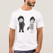 Amor zumbi - Love zombie T-shirt (Voorkant)