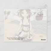 Amora - briefkaart met melkpiraten (Achterkant)