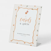 Amore & Aranci | Kaarten & Geschenken Vrijgezellen Reclamebord Met Voetstuk (Voorkant)