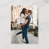 Amore & Aranci | Trouwwebsite QR Code Scan Informatiekaartje (Achterkant)