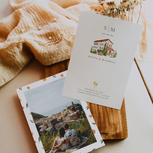 Amore & Aranci | Tuscany Italië Monogram Huwelijk
