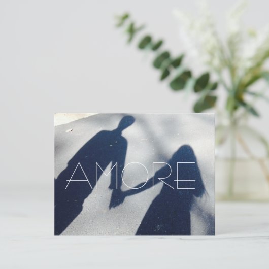 AMORE BRIEFKAART (Staand voorkant)