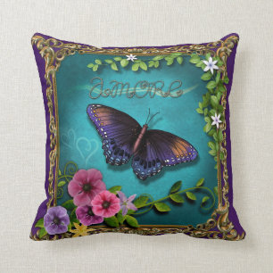 Amore (Butterfly versie 1) Pillow Kussen