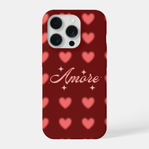 Amore Hartpatroon telefoonhoesje Stroeve telefoo iPhone 15 Pro Case