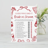 Amore Italiaans bruid of bruidegom Vrijgezellenfee Kaart (Staand voorkant)