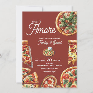 Amore Italiaans Pizzeria Koppels Douche Vrijgezell Kaart