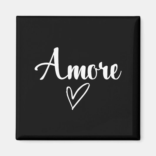 Amore - Italian Love Valentine's Day  Magneet (Voorkant)