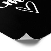 Amore - Italian Love Valentine's Day  Poster (Hoek)