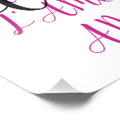 Amore L'Amour Love Printable Trendy Poster Kunstwe (Hoek)