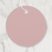 AMORE Little Sweetheart Valentijnsdag Baby shower Bedankjes Labels (Achterkant)