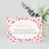 AMORE Little Sweetheart Valentijnse boeken voor Ba Kaart (Staand voorkant)