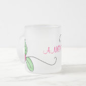 AMORE MATGLAS KOFFIEMOK (Voorkant links)