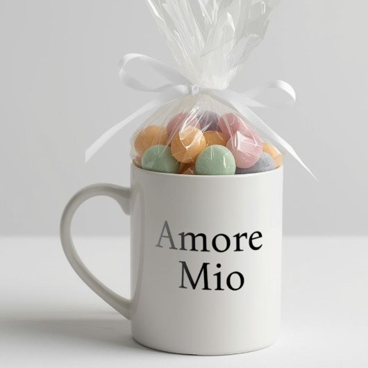 Amore Mio Chic Baby Shower Keepsake Koffiemok