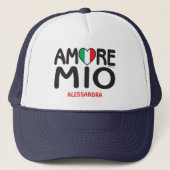 AMORE MIO Personalized Trucker Hat Trucker Pet (Voorkant)