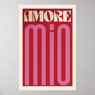 Amore Mio Poster