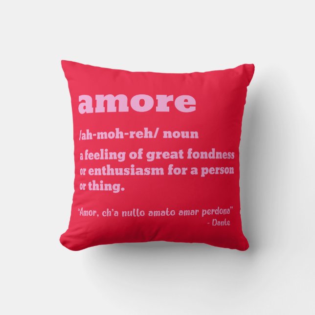 Amore Pillow Kussen (Voorkant)