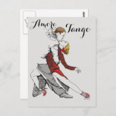Amore Tango Briefkaart (Voorkant / Achterkant)