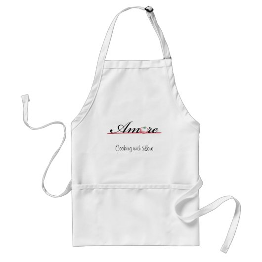 Amore Tomato Apron Standaard Schort (Voorkant)