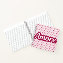 Amore typografie ontwerp – Valentijnsdag cadeau