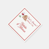 Amore Vrijgezellenfeest in Italiaanse stijl Servet (Hoek)