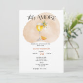 Amore | VRIJGEZELLENFEEST WATERVERF Kaart (Staand voorkant)