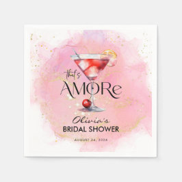 Amore | Waterverf Bruidscadeau Servet