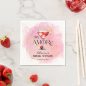 Amore | Waterverf Bruidsdiner Servet (Insitu)