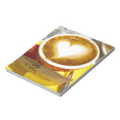 Amoreccino I hart Italiaanse koffie Notitieblok (Linkerzijde)