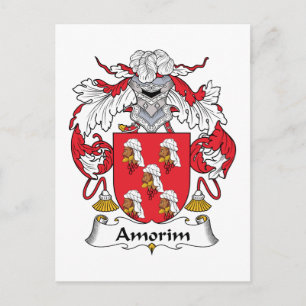 Amorim Family Crest Briefkaart