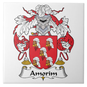 Amorim Family Crest Tegeltje