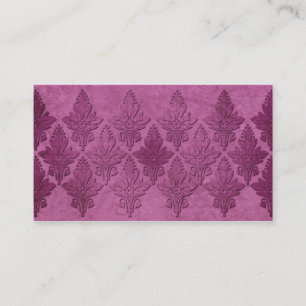 Amoroso: AGED PARCHMENT in ROOS Visitekaartje